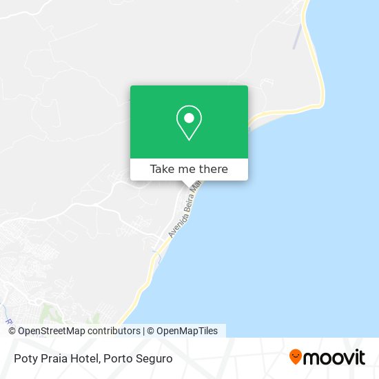 Poty Praia Hotel map