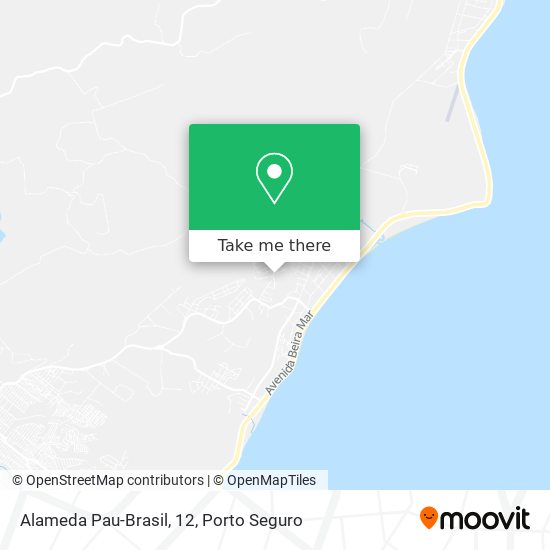 Alameda Pau-Brasil, 12 map