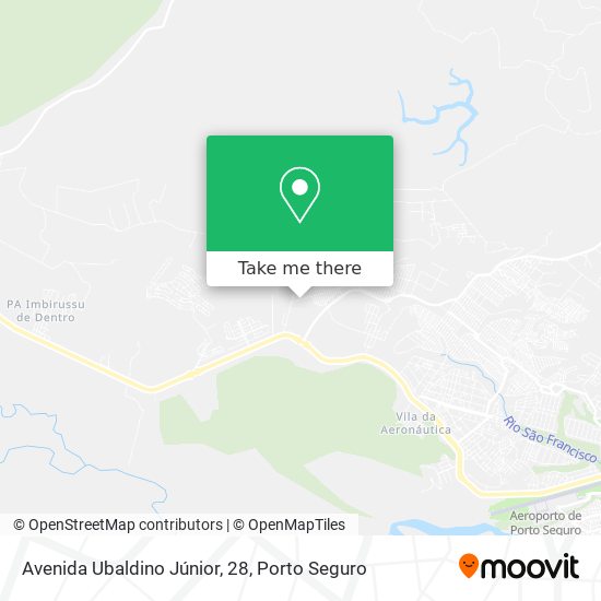 Avenida Ubaldino Júnior, 28 map