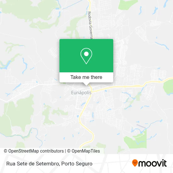 Rua Sete de Setembro map