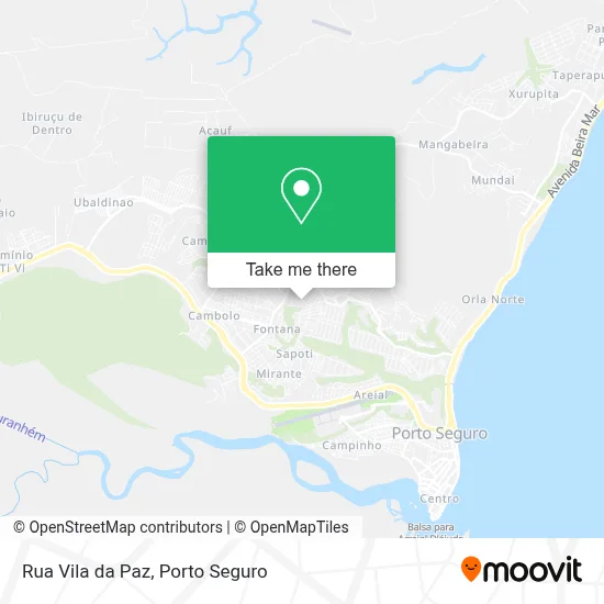 Rua Vila da Paz map
