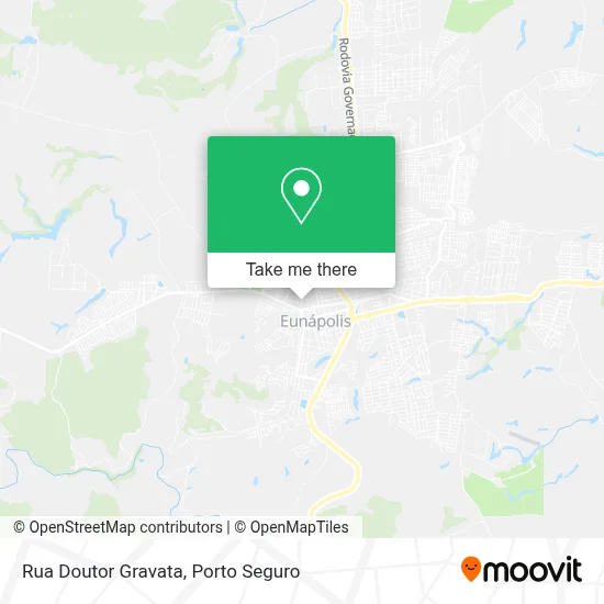 Rua Doutor Gravata map