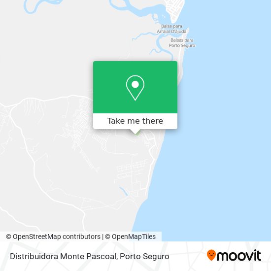 Distribuidora Monte Pascoal map