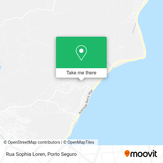 Rua Sophia Loren map