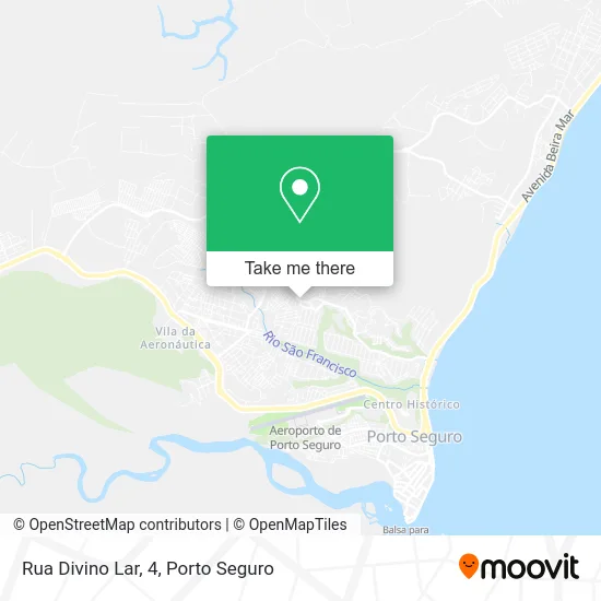 Rua Divino Lar, 4 map