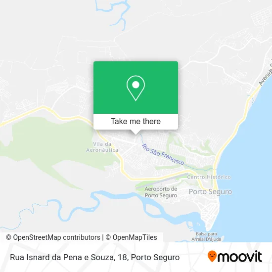 Rua Isnard da Pena e Souza, 18 map