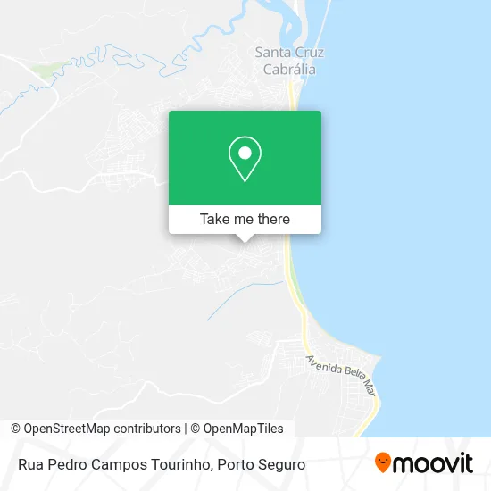Rua Pedro Campos Tourinho map