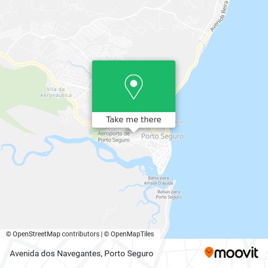 Mapa Avenida dos Navegantes