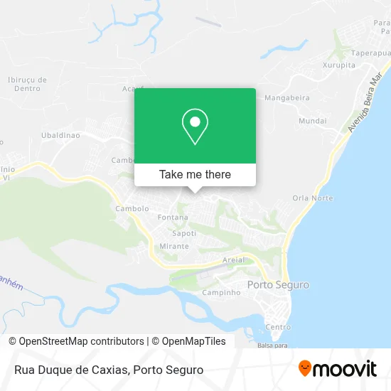 Rua Duque de Caxias map