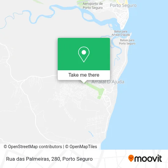 Rua das Palmeiras, 280 map