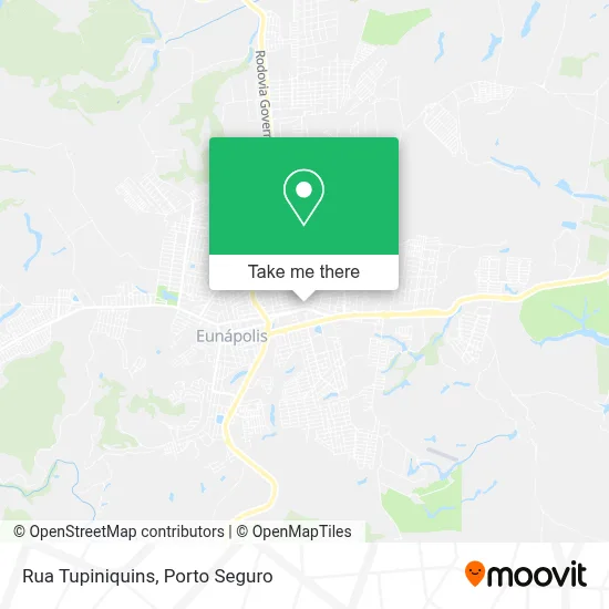 Rua Tupiniquins map