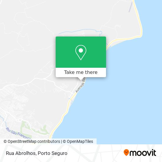 Mapa Rua Abrolhos