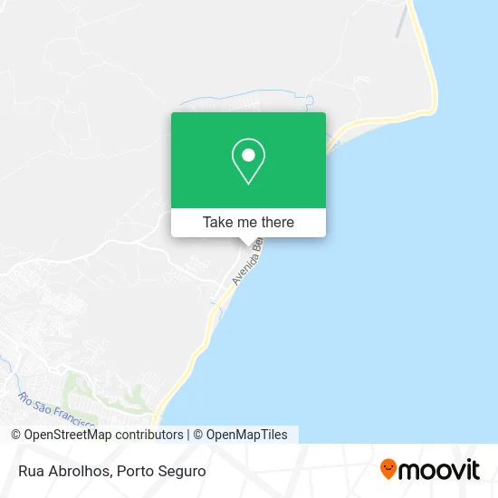 Rua Abrolhos map