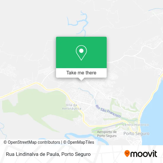 Rua Lindinalva de Paula map