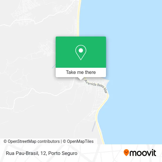 Rua Pau-Brasil, 12 map