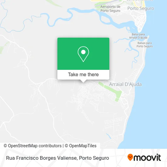 Rua Francisco Borges Valiense map