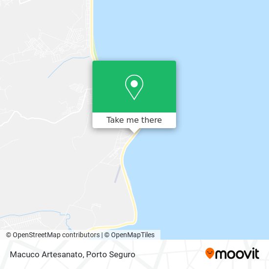 Macuco Artesanato map