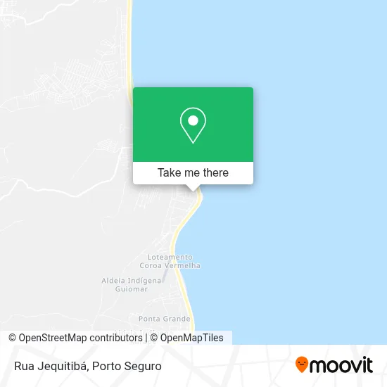 Rua Jequitibá map