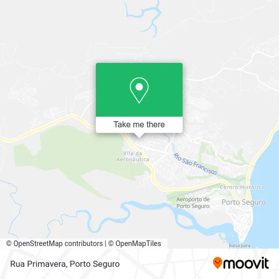 Rua Primavera map