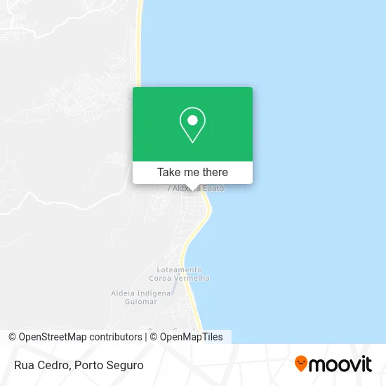 Rua Cedro map