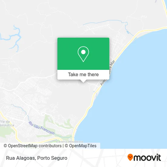 Rua Alagoas map