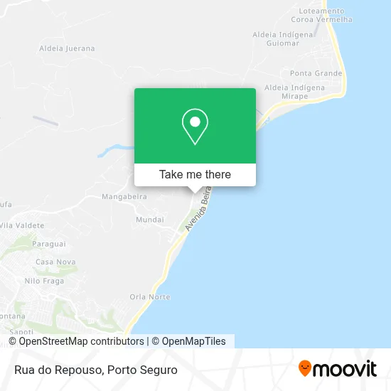 Rua do Repouso map