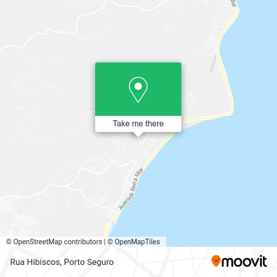 Rua Hibiscos map