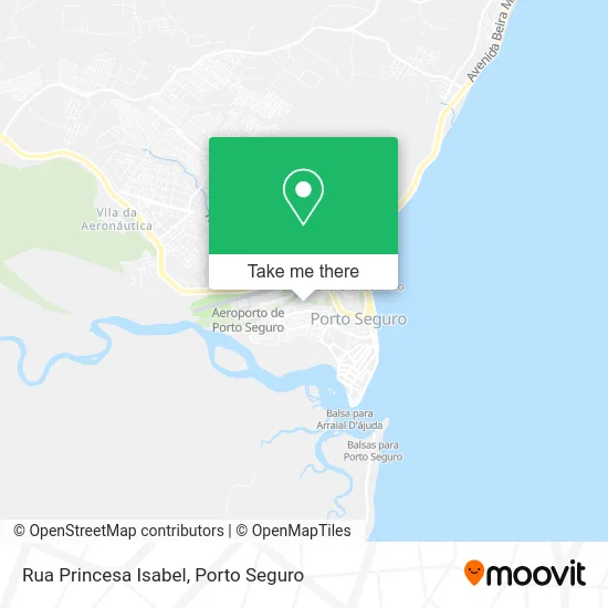 Rua Princesa Isabel map