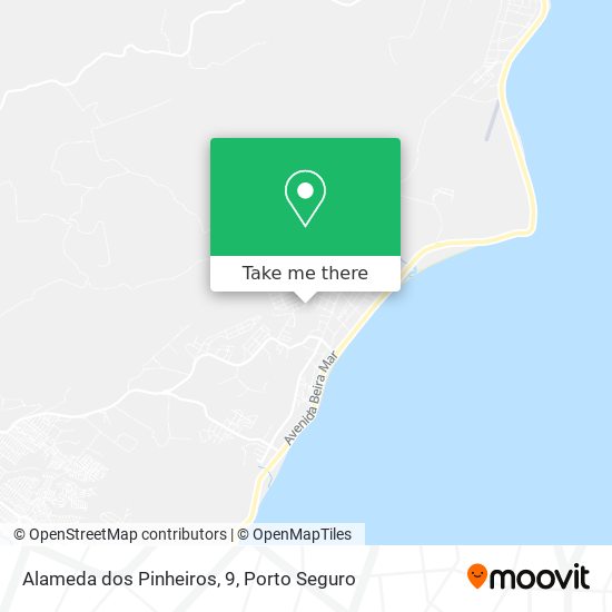 Alameda dos Pinheiros, 9 map