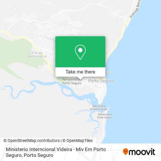 Ministerio Interncional Videira - Miv Em Porto Seguro map