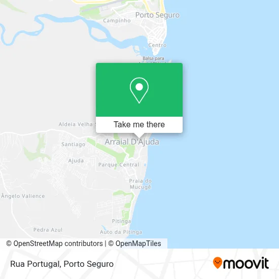 Rua Portugal map