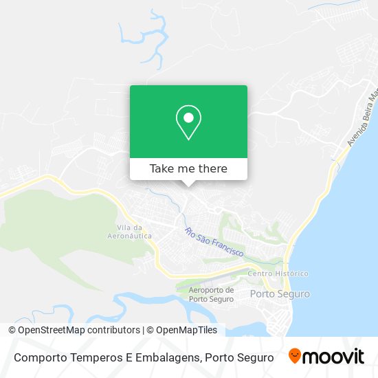 Comporto Temperos E Embalagens map