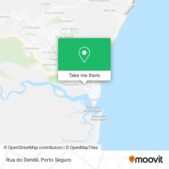 Rua do Dendê map