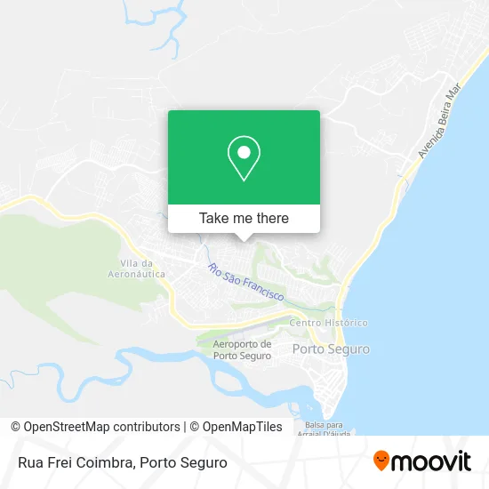 Rua Frei Coimbra map