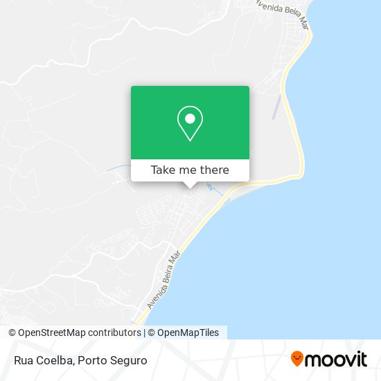 Rua Coelba map