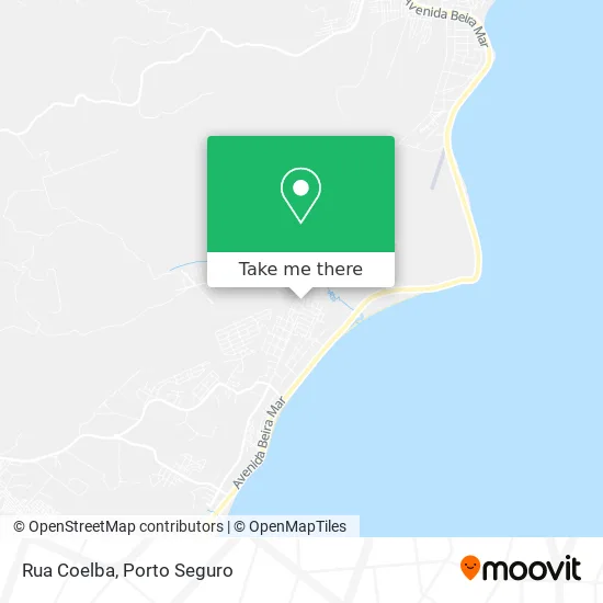 Rua Coelba map