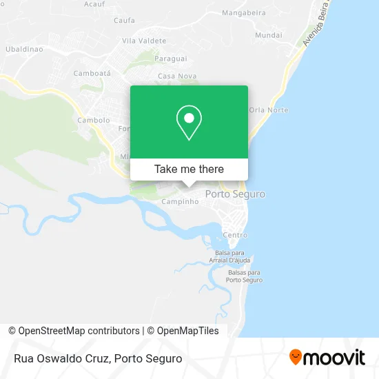 Rua Oswaldo Cruz map