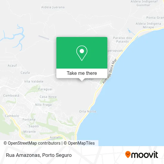Rua Amazonas map