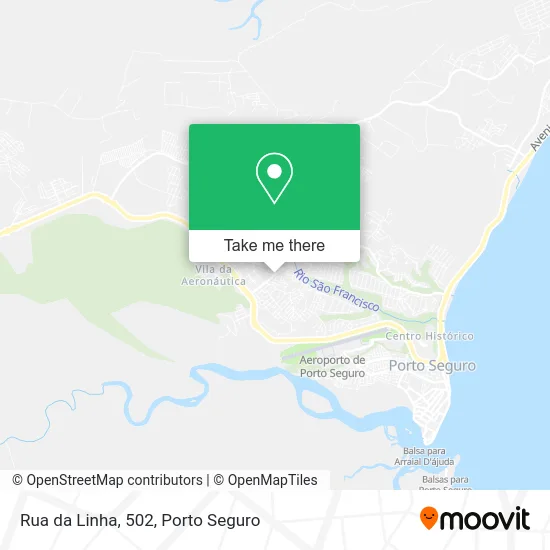 Rua da Linha, 502 map