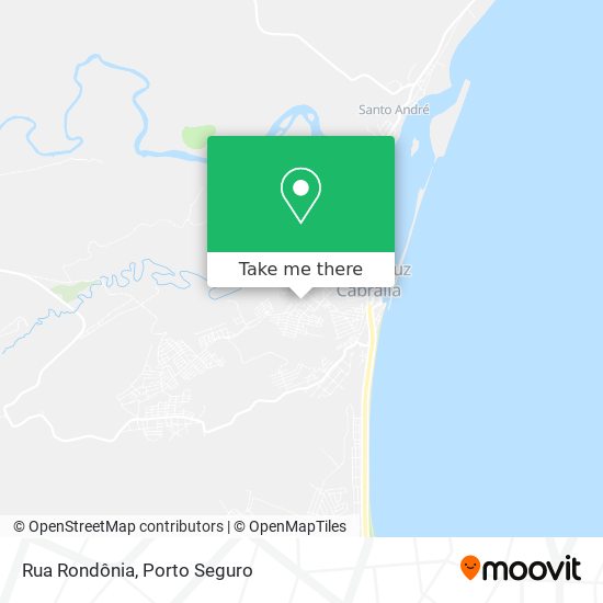 Rua Rondônia map