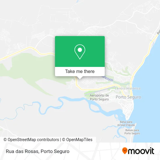 Rua das Rosas map