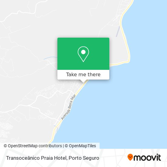 Mapa Transoceânico Praia Hotel