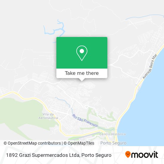 1892 Grazi Supermercados Ltda map