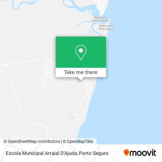 Escola Municipal Arraial D'Ajuda map