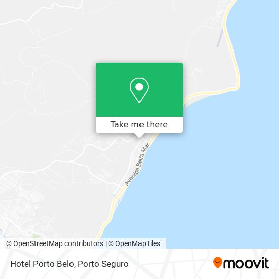 Hotel Porto Belo map