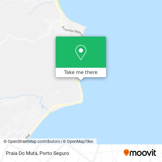 Praia Do Mutá map