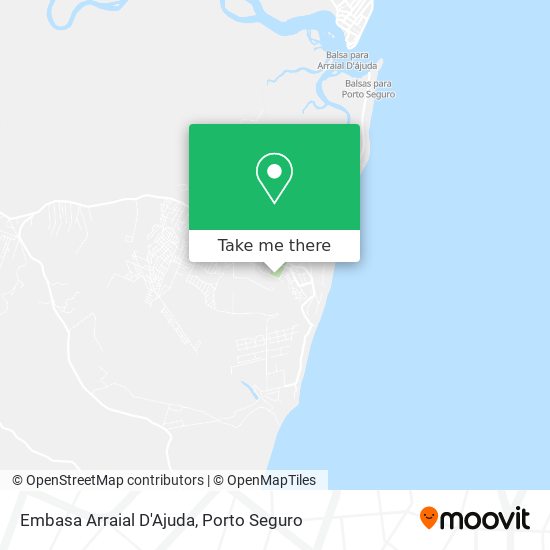 Embasa Arraial D'Ajuda map
