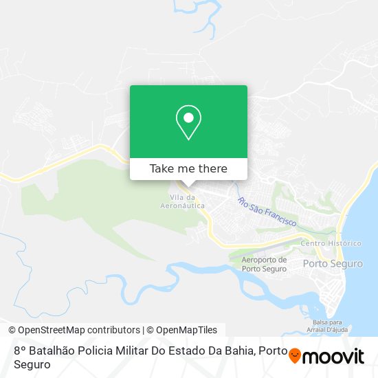 8º Batalhão Policia Militar Do Estado Da Bahia map