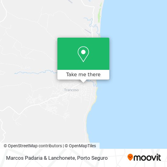 Mapa Marcos Padaria & Lanchonete