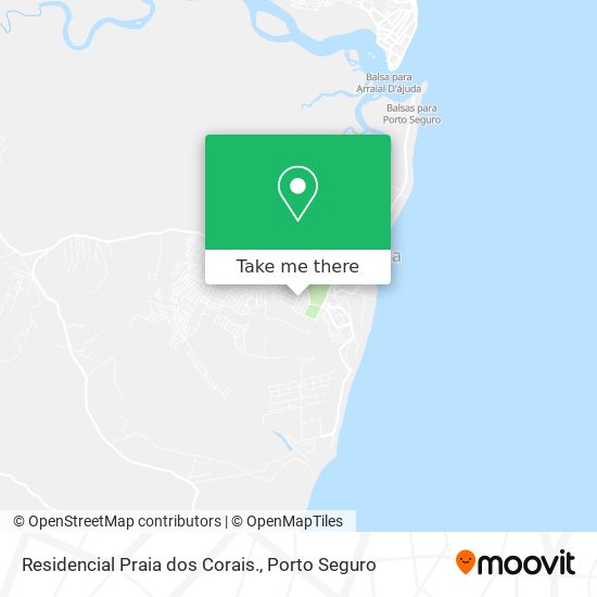 Residencial Praia dos Corais. map